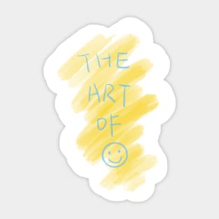 The Art of Smile, Smiley Face Sticker